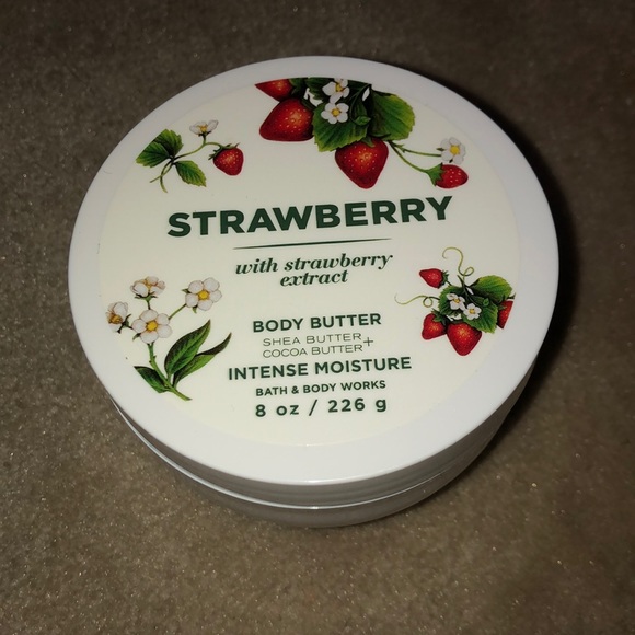 strawberry body butter